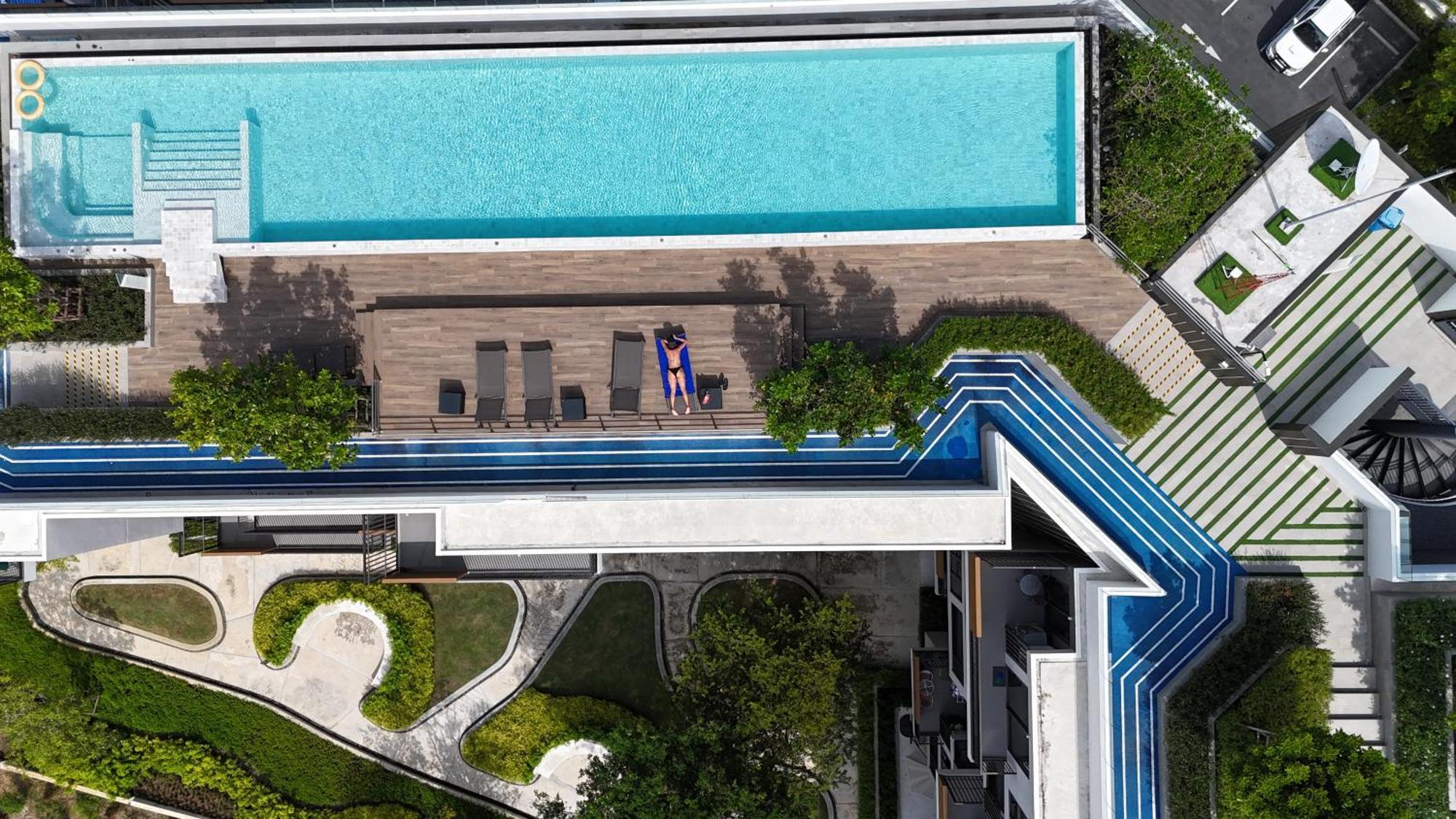 Sky Park Laguna 1Bdr Lake View Таланг Экстерьер фото