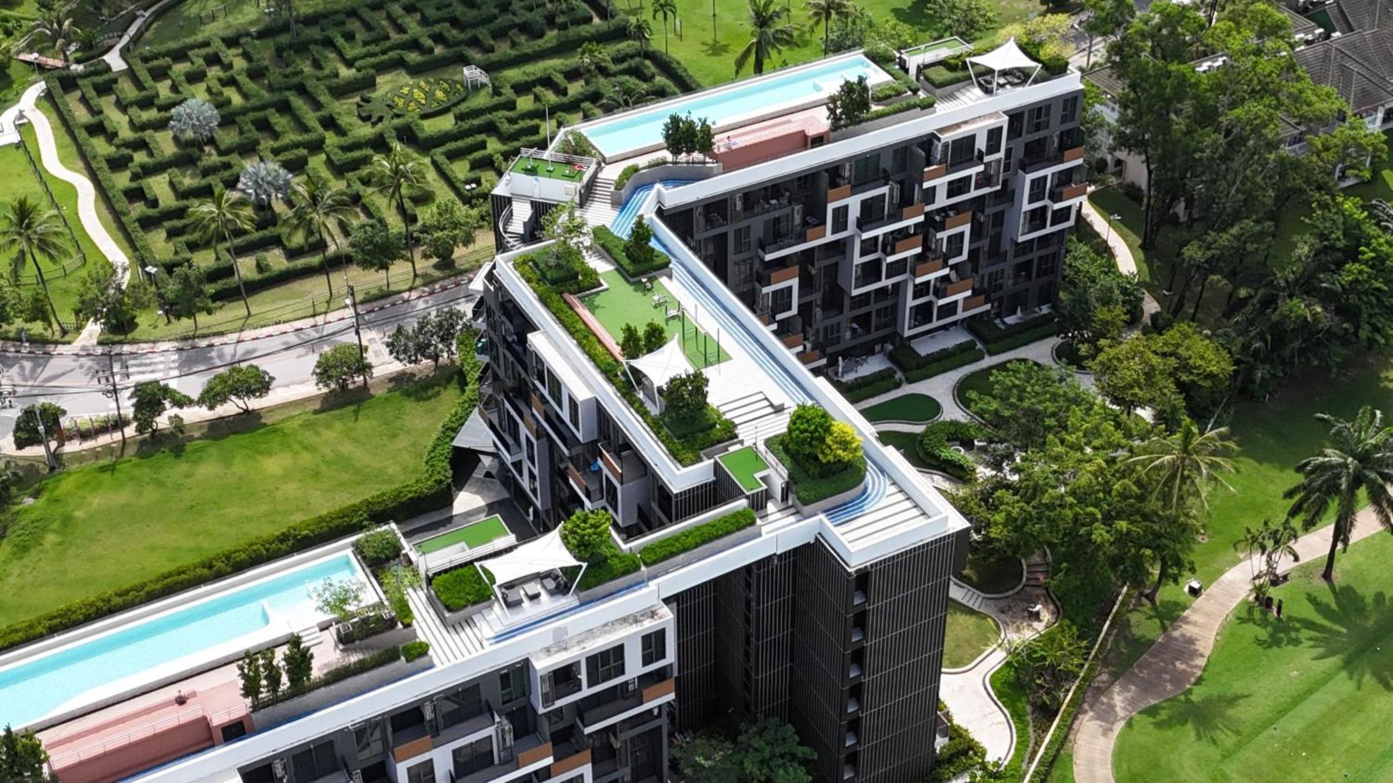 Sky Park Laguna 1Bdr Lake View Таланг Экстерьер фото