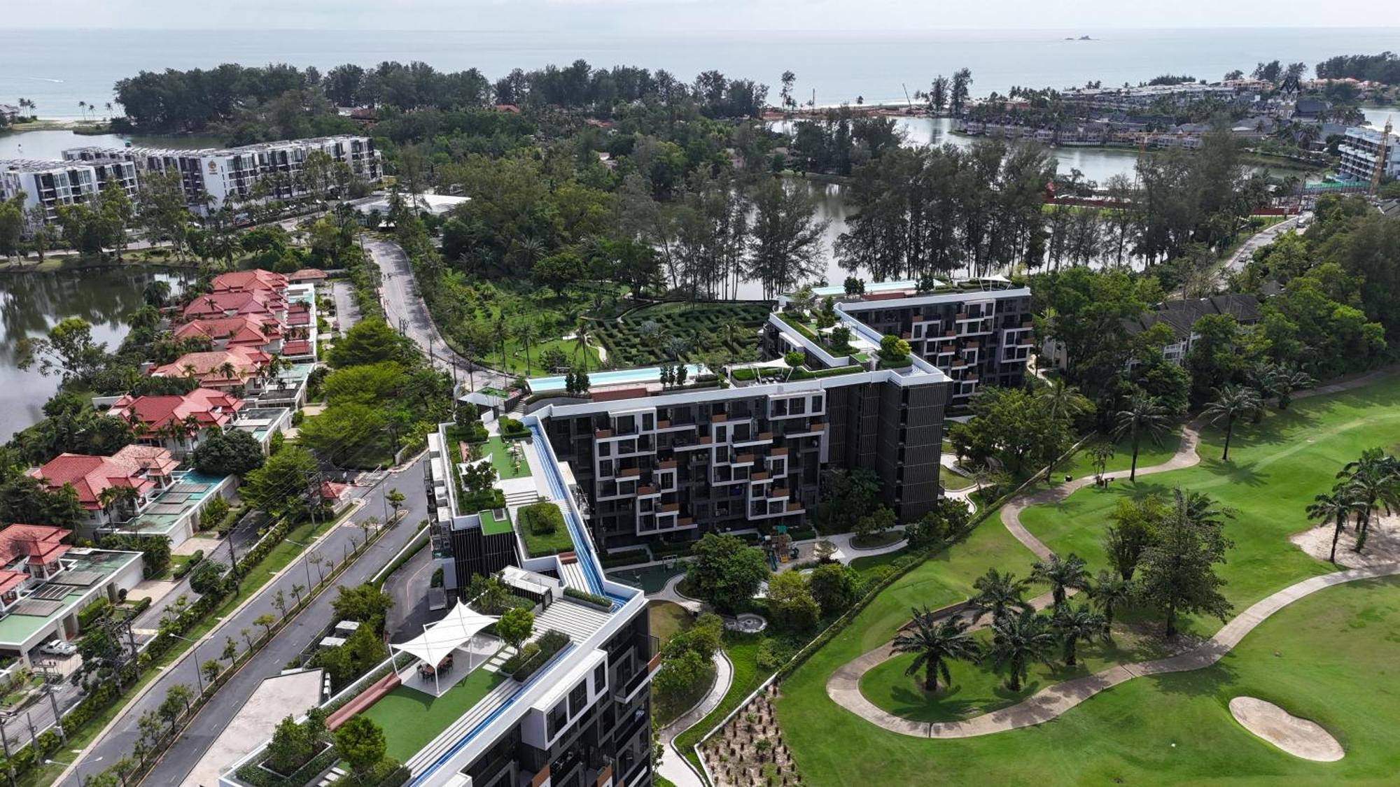 Sky Park Laguna 1Bdr Lake View Таланг Экстерьер фото